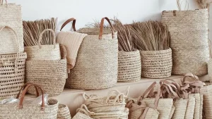 محصولات حصیری سوغات کیش