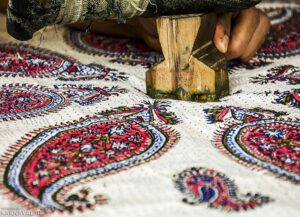 پارچه قلم کاری