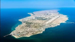 نقشه هوایی جزیره کیش