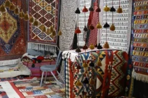 مهمترین سوغات هرمزگان - خرسک بافی